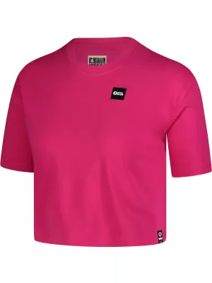 Crop top de damă NORDBLANC CROPTOP NBSLT7819 ROZ
