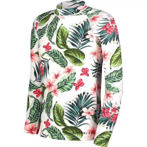  Tricou pentru copii cu protectie UV NORDBLANC MERMAID NBSKF7869 MODEL VERDE 