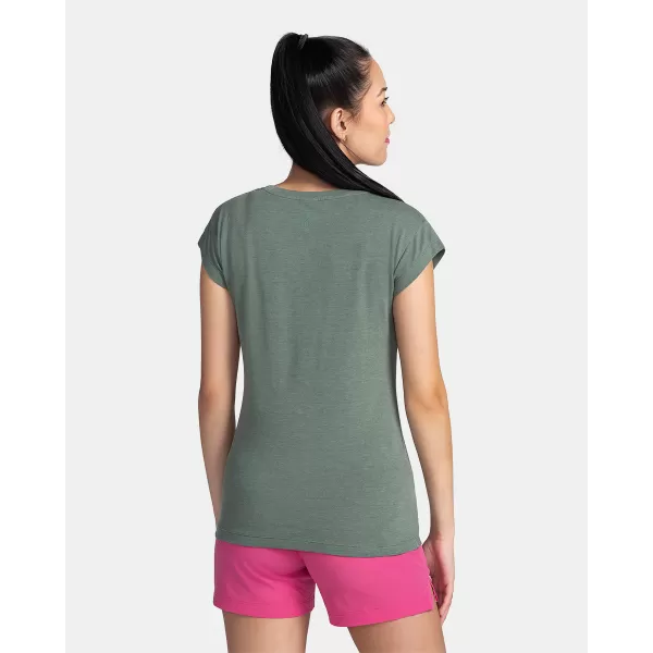  Tricou pentru femei KILPI PROMO-W TL0366KI VERDE ÎNCHIS 