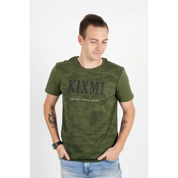  Tricou pentru bărbați KIXMI RADLY MILITAR 