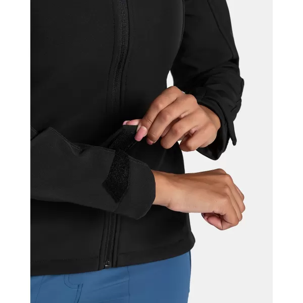  Jachetă softshell de damă KILPI RAVIA-W TL0109KI NEGRU 