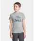 Tricou băieți KILPI SALO-JB TJ0303KI GRI DESCHIS