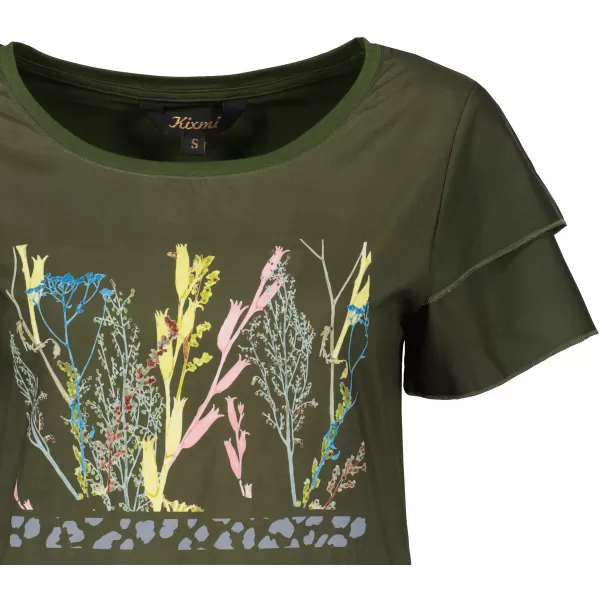  Tricou pentru femei KIXMI RIANNA MILITAR 