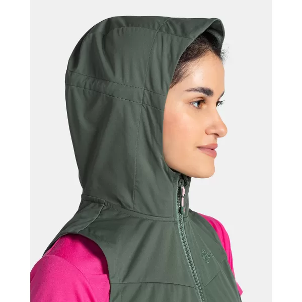  Vesta softshell dama KILPI MONILEA-W TL0111KI VERDE ÎNCHIS 
