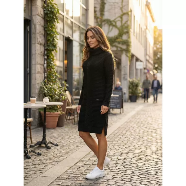  Pulover de dama KIXMI RIMONA NEGRU 