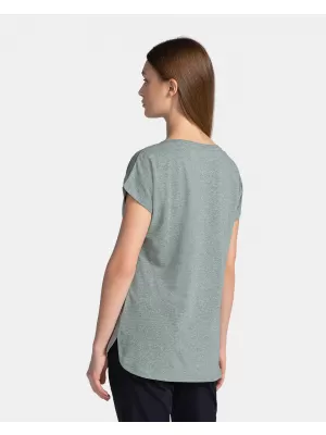 Tricou pentru femei KILPI NELLIM-W TL0363KI VERDE ÎNCHIS
