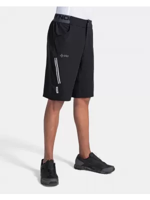 Pantaloni scurți de ciclism pentru bărbați KILPI TRACKEE-M TM0419KI NEGRU