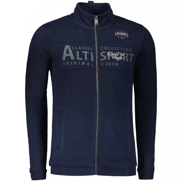  Hanorac pentru bărbați ALTISPORT BLAKE ALBASTRU INCHIS 
