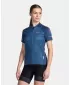 Tricou de ciclism pentru femei KILPI MOATE-W TL0354KI ALBASTRU ÎNCHIS