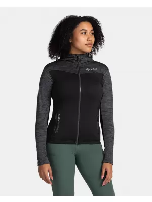 Hanorac de damă din fleece KILPI SEVELEN-W TL0203KI NEGRU