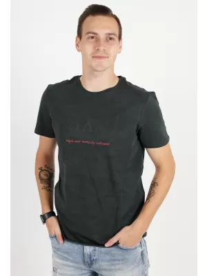 Tricou pentru bărbați KIXMI RADLY GRI INCHIS