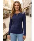 Tricou pentru femei ALTISPORT BELINDA ALBASTRU INCHIS