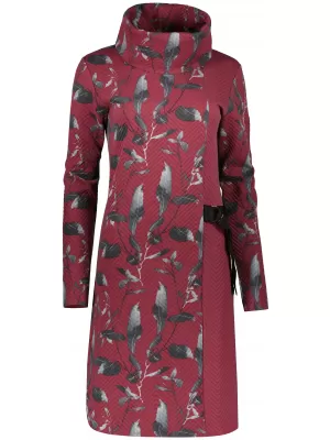 Rochie hanorac de dama ALTISPORT BESSIE BURGUNDIA