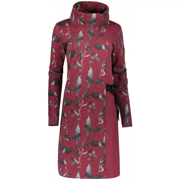  Rochie hanorac de dama ALTISPORT BESSIE BURGUNDIA 