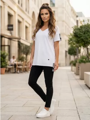 Tricou pentru femei KIXMI RANYA ALB