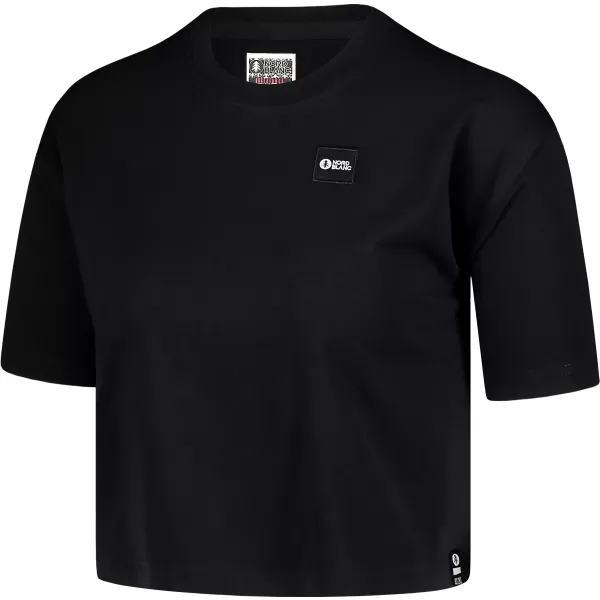  Crop top de damă NORDBLANC CROPTOP NBSLT7819 NEGRU 