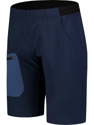 Pantaloni scurți pentru bărbați NORDBLANC WAIST NBSPM7908 ALBASTRU