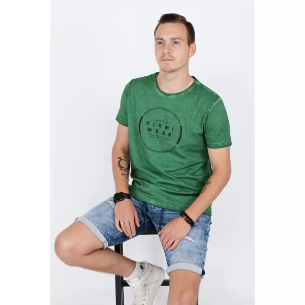  Tricou pentru bărbați KIXMI RAY VERDE 