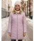 Palton de damă SAM 73 BELLA WB 870 TRANDAFIR BĂTRÂN