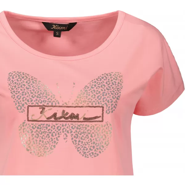  Tricou pentru femei KIXMI ROSIE ROZ DESCHIS 