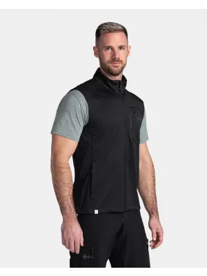 Vestă softshell pentru bărbați KILPI RIELLO-M TM0111KI NEGRU