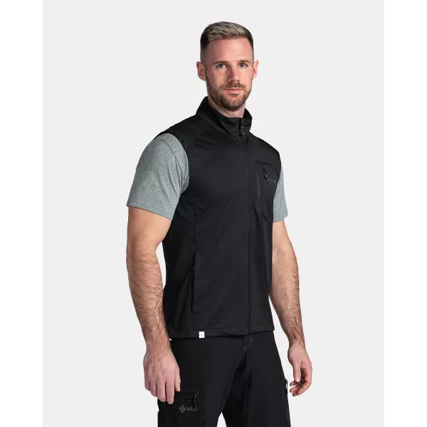  Vestă softshell pentru bărbați KILPI RIELLO-M TM0111KI NEGRU 