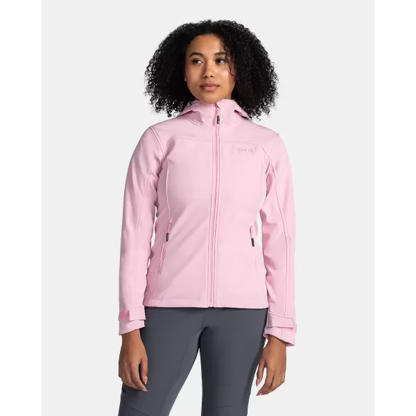  Jachetă softshell pentru femei KILPI RAVIA-W TL0109KI ROZ DESCHIS 