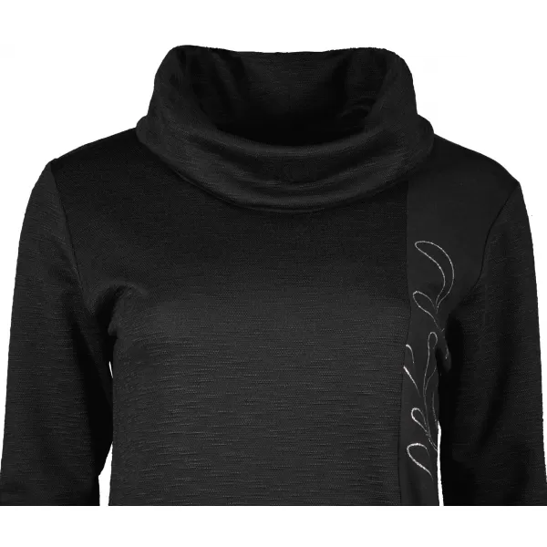  Rochie hanorac de dama KIXMI RENIE NEGRU 