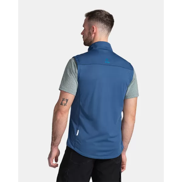  Vestă softshell pentru bărbați KILPI RIELLO-M TM0111KI ALBASTRU ÎNCHIS 