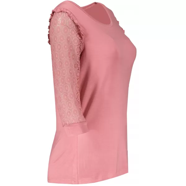  Tricou pentru femei KIXMI REBECA ROZ ÎNCHIS 