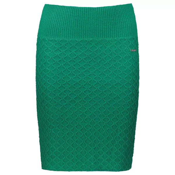  Fusta dama tricotata KIXMI ROSA VERDE 