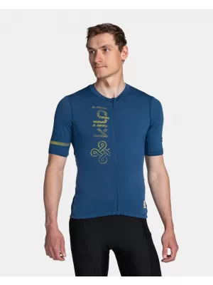 Tricou de ciclism pentru bărbați KILPI PETRANA-M TM0354KI ALBASTRU ÎNCHIS