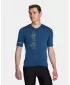 Tricou de ciclism pentru bărbați KILPI PETRANA-M TM0354KI ALBASTRU ÎNCHIS