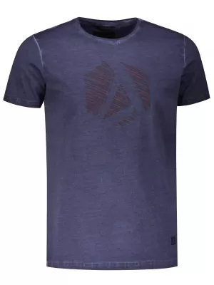 Tricou pentru bărbați ALTISPORT BARCLAY ALBASTRU INCHIS