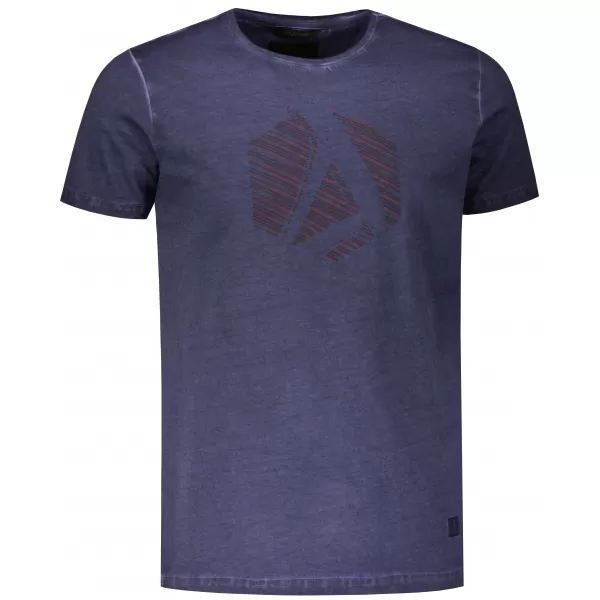  Tricou pentru bărbați ALTISPORT BARCLAY ALBASTRU INCHIS 