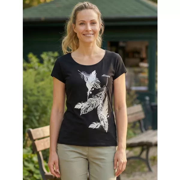  Tricou pentru femei ALTISPORT ALW178122 NEGRU SI ARGINTIU 