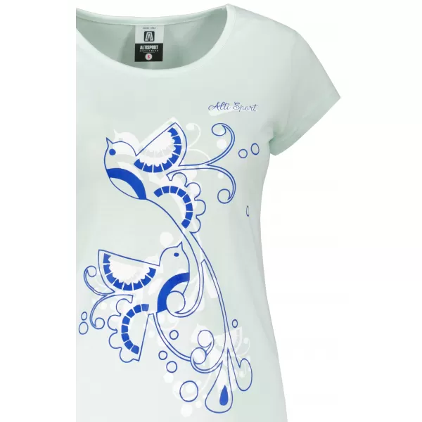  Tricou pentru femei ALTISPORT ALW179122 ALBASTRU ÎNGHEȚ 