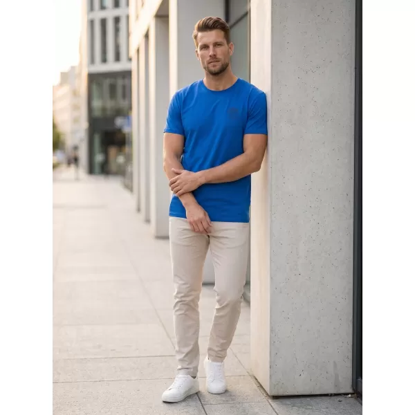  Tricou pentru bărbați SAM 73 DIEGO MT 827 ALBASTRU STRĂLUCITOR 