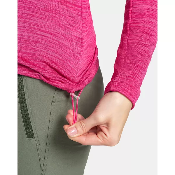  Hanorac de damă din fleece KILPI SEVELEN-W TL0203KI ROZ 