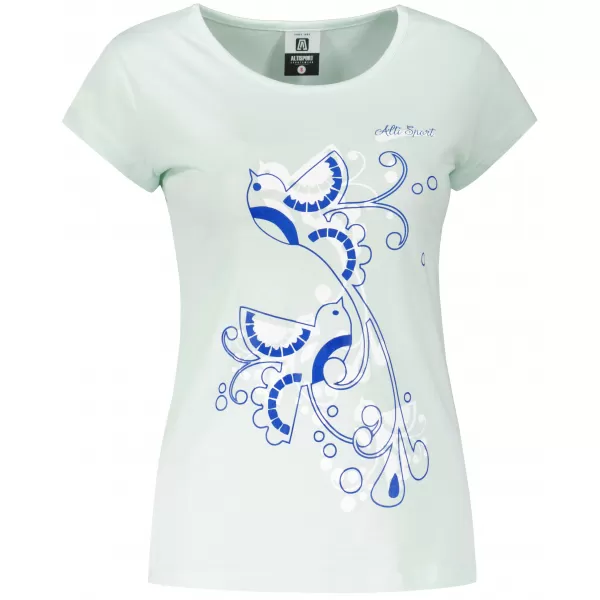  Tricou pentru femei ALTISPORT ALW179122 ALBASTRU ÎNGHEȚ 