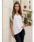 Tricou pentru femei KIXMI RANYA ALB