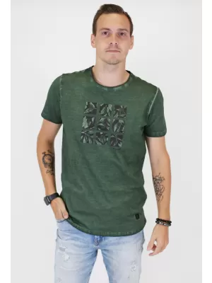 Tricou pentru bărbați ALTISPORT BARRY MILITAR