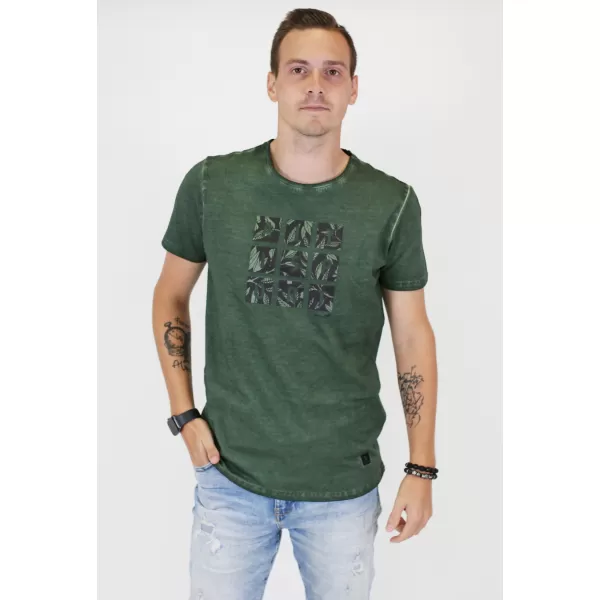  Tricou pentru bărbați ALTISPORT BARRY MILITAR 