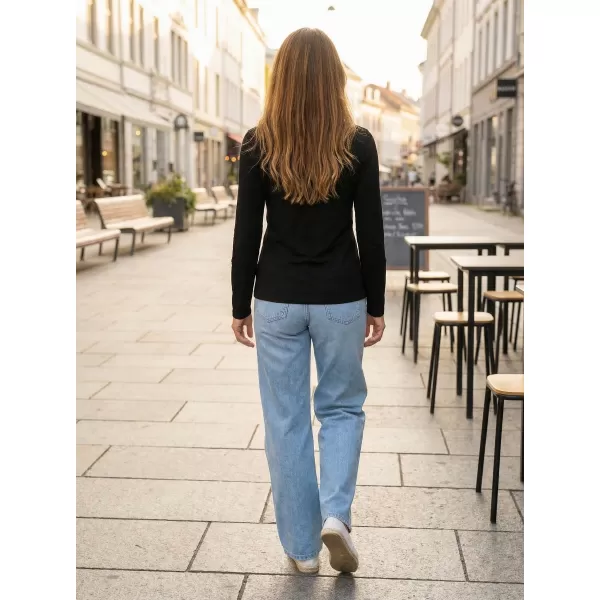  Tricou pentru femei ALTISPORT BELINDA NEGRU 