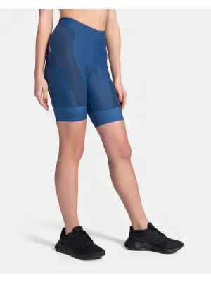 Pantaloni scurți de ciclism pentru femei KILPI PRESSURE-W TL0416KI ALBASTRU ÎNCHIS