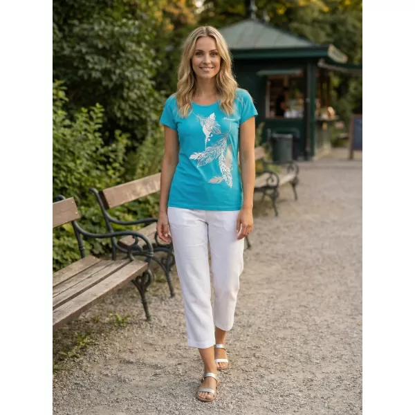  Tricou pentru femei ALTISPORT ALW178122 TURCOAZ 