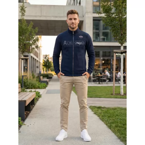  Hanorac pentru bărbați ALTISPORT BLAKE ALBASTRU INCHIS 