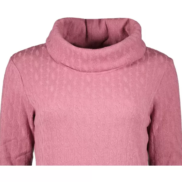  Rochie hanorac de dama KIXMI RIVA ROZ ÎNCHIS 