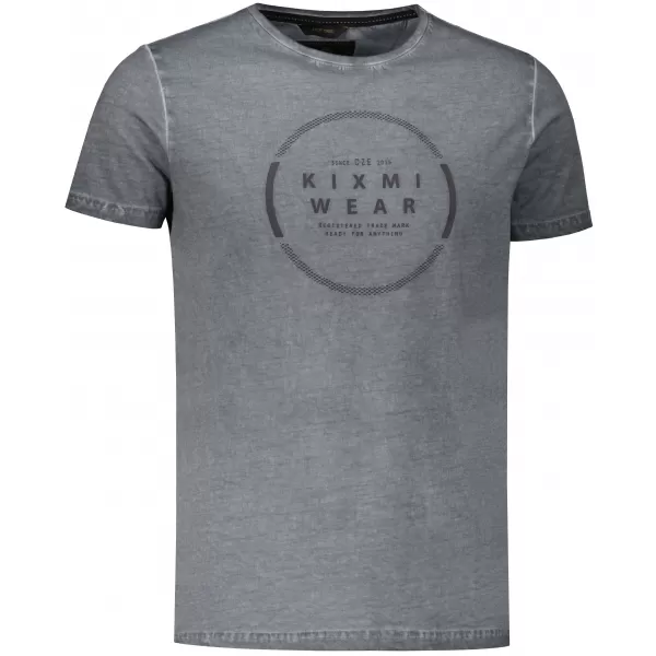  Tricou pentru bărbați KIXMI RAY GRI INCHIS 