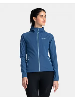 Jachetă softshell de damă KILPI NEATRIL-W TL0108KI ALBASTRU ÎNCHIS